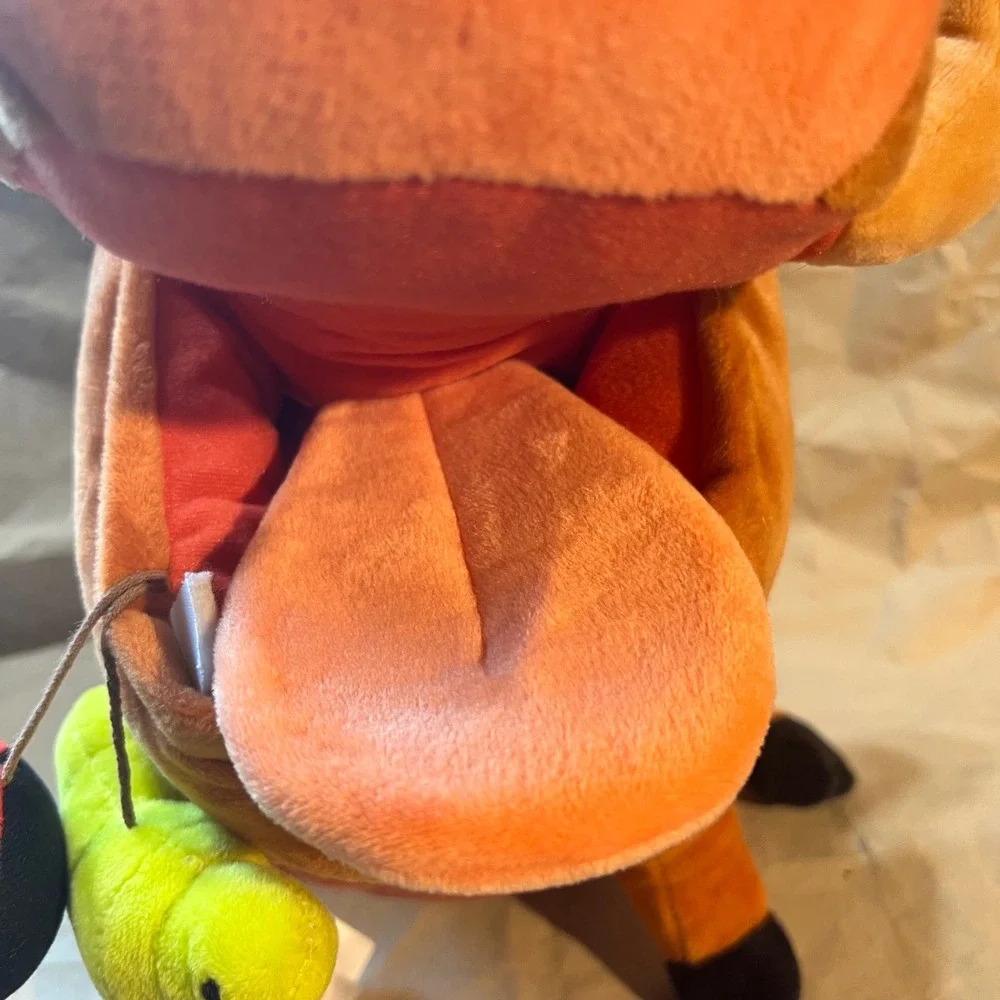 Disney Large Pumbaa Plush Brown Lion King Warthog Tethered Bugs Hakuna Matata